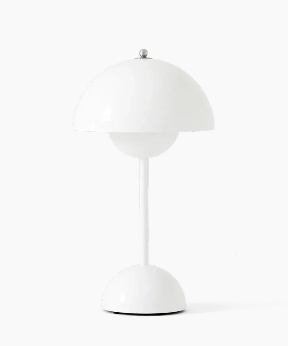 Flowerpot  – Stilren Bordslampa i Metall med LED-belysning