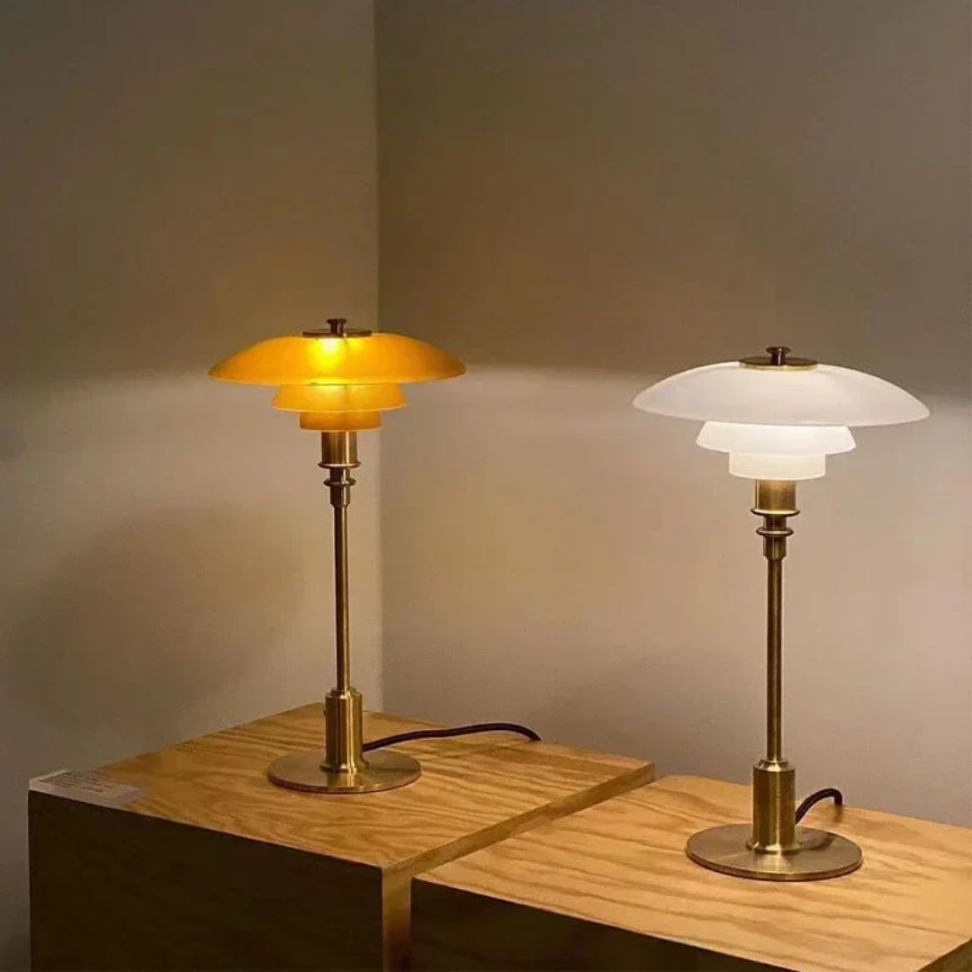 LumeSphere Glas Bordslampa – Dimbar LED