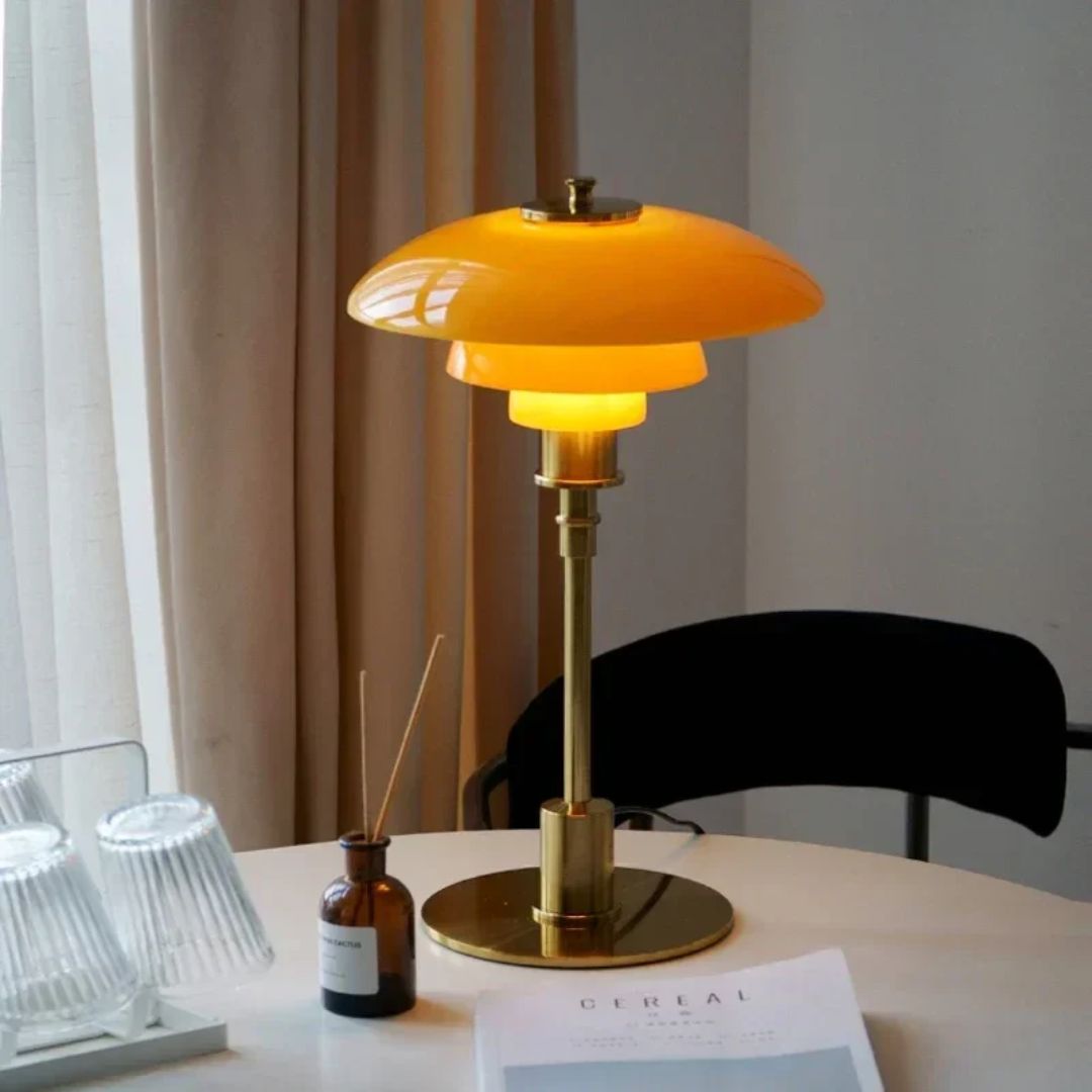LumeSphere Glas Bordslampa – Dimbar LED