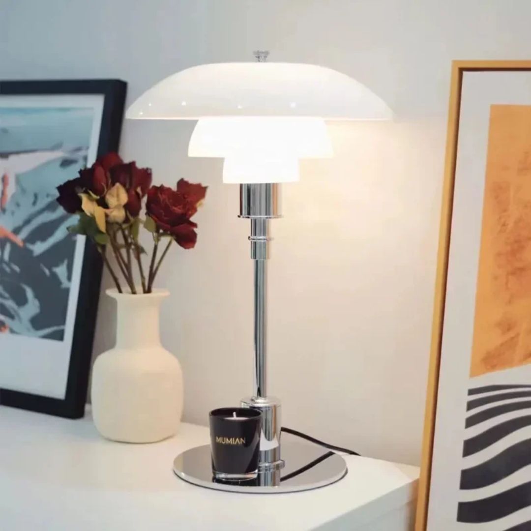 LumeSphere Glas Bordslampa – Dimbar LED