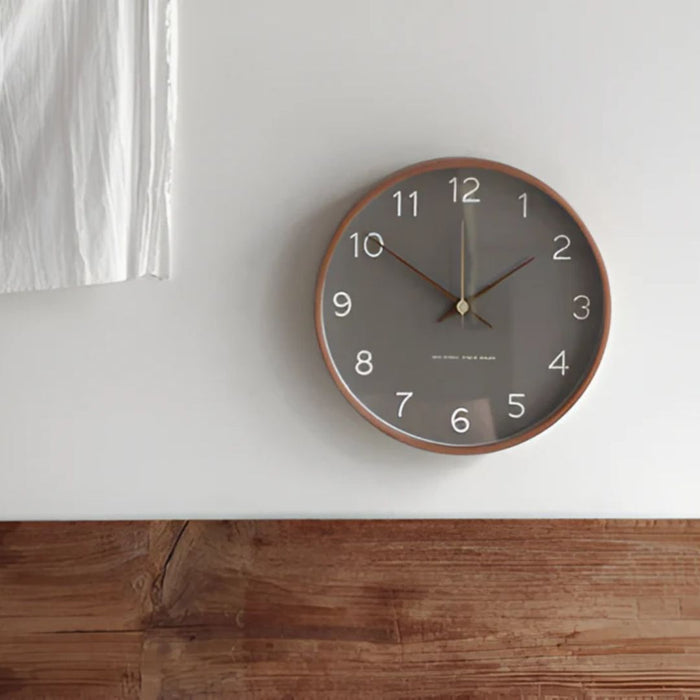 Nordic Orbs Väggklocka i Trä – Ø25 cm