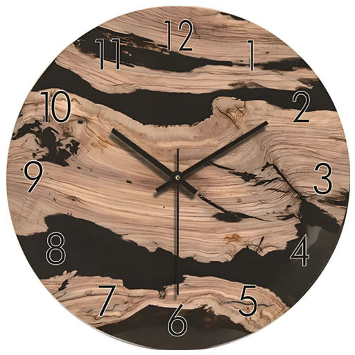 Nordic Silence Väggklocka i Trä – 30 cm