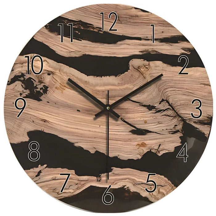 Nordic Silence Väggklocka i Trä – 30 cm