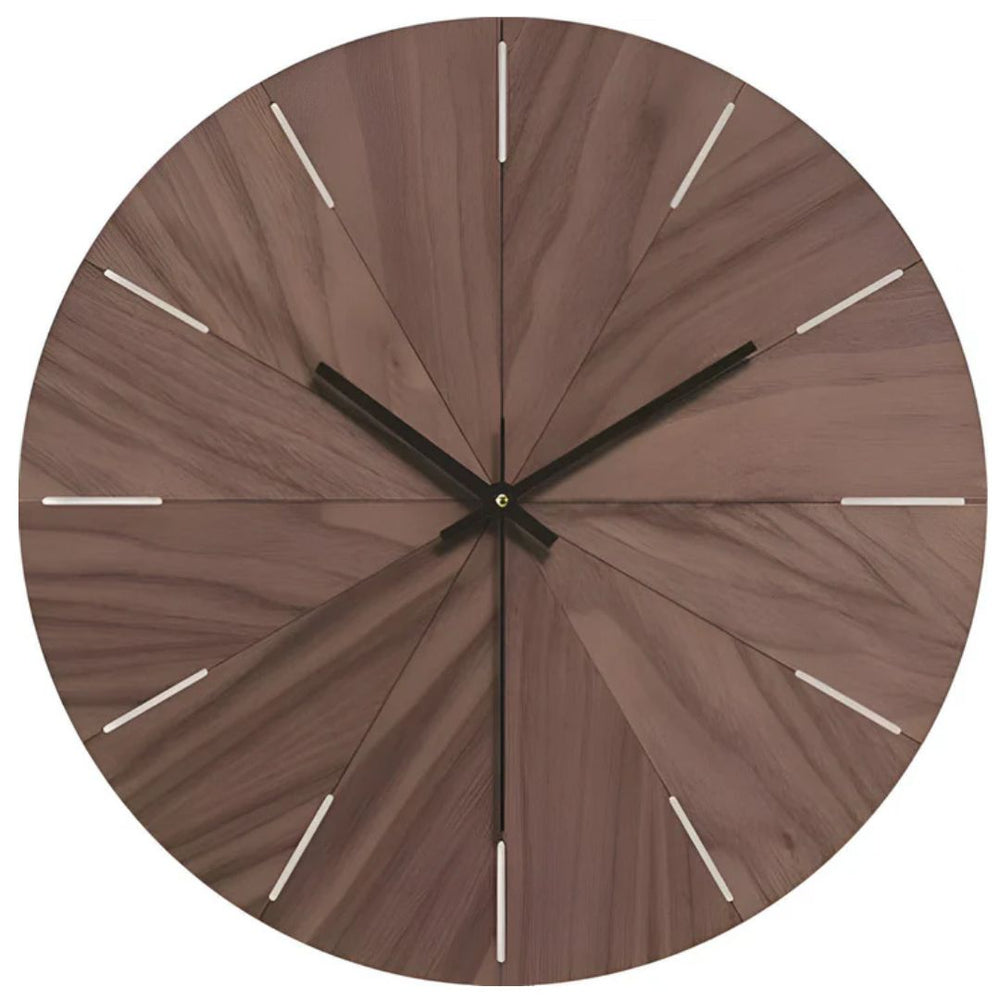 Nordic Silence Väggklocka i Trä – 30 cm