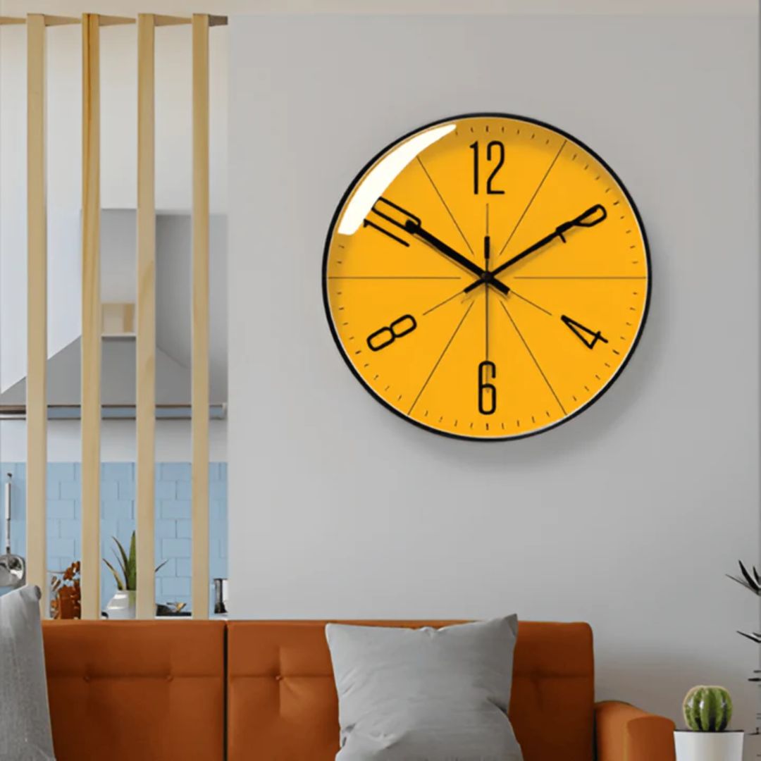 Nordic Wall Väggklocka – Tyst Design