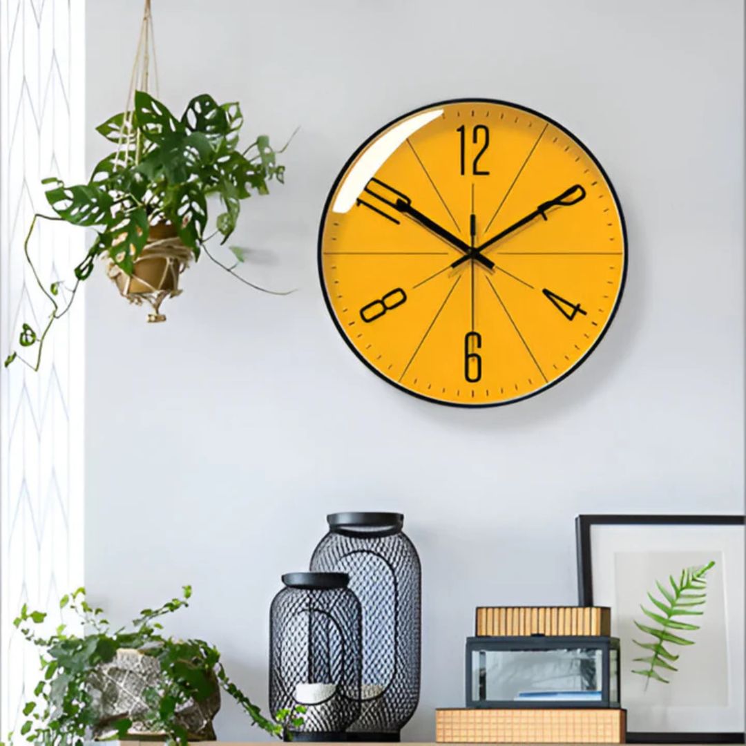 Nordic Wall Väggklocka – Tyst Design