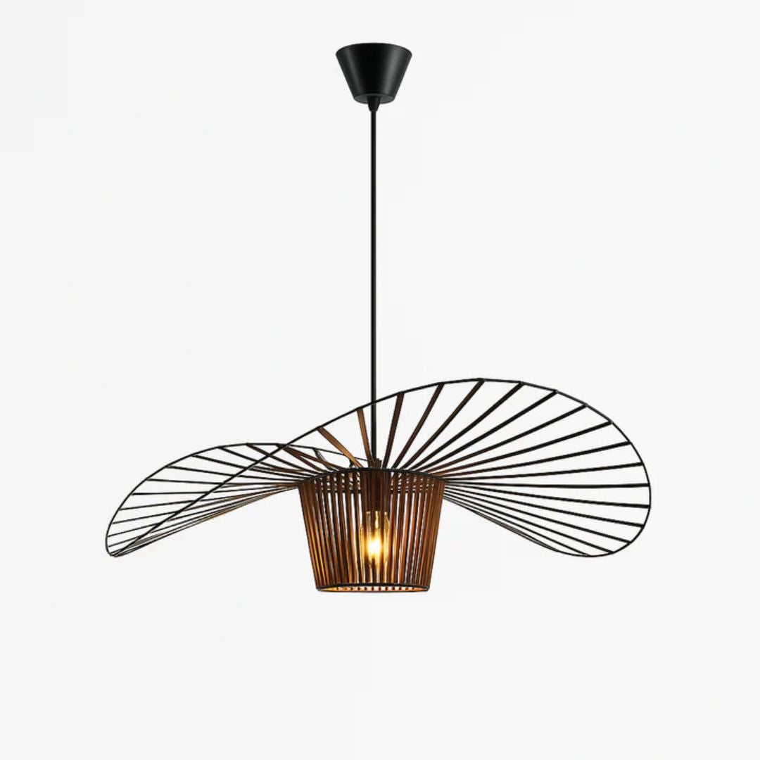Slokhatt taklampa – stor pendellampa